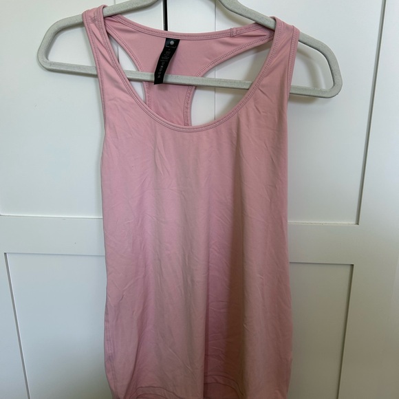 Pink Racerback Tank Tops - Picture 4 of 4